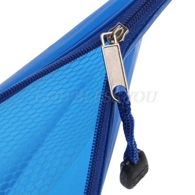 1Pc Folder for documents Capacity A5 Zipper File Pocket Storage Organizer Office School Waterproof