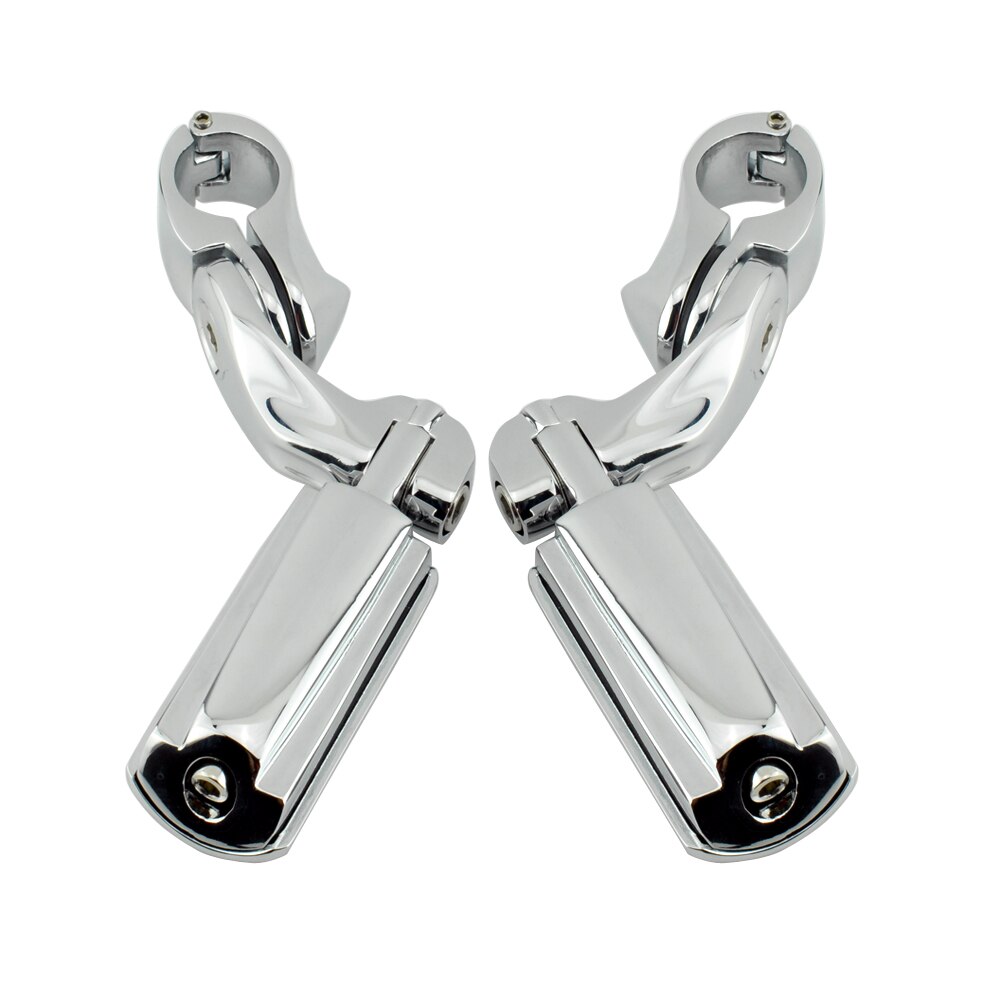 32mm 1-1/4" Motorcycle Foot Pegs Highway Pedals Footrest For Harley Touring Road Electra Street Glide King XL 883 1200