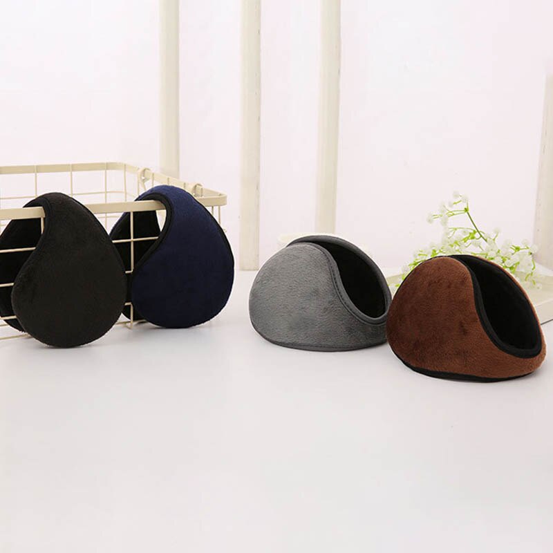 Korvatyynyt miesten korvalaput miesten pehmoiset selässä pidettävät korvaläpät rento pitää lämpimänä talvella ulkokäyttöön tarkoitetut korvasuojat