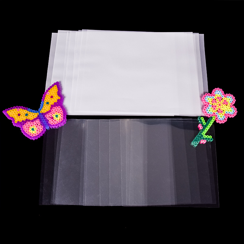 5 sztuk papieru żelaznego wielokrotnego użytku Termostabilność do ręcznie robionych zabawek DIY Koraliki Hama Koraliki bezpiecznikowe Tworzenie modeli rzemieślniczych