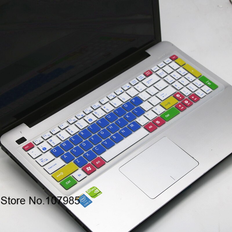 Cubierta protectora de silicona para teclado de portátil de 15,6 pulgadas, para Asus X555Q, X555Y, X555YI7310, FX50, F540U, K550V, A556, FH5900