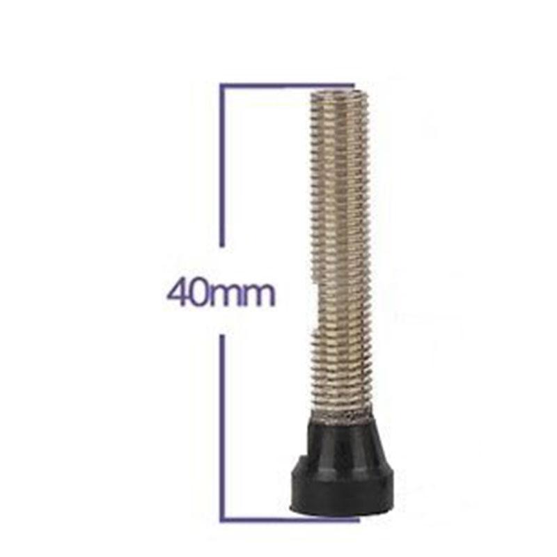 Extensor da válvula da bicicleta da montanha 40mm removível de cobre fino extensão bocal de ar da bicicleta sem câmara extensor da válvula do pneu