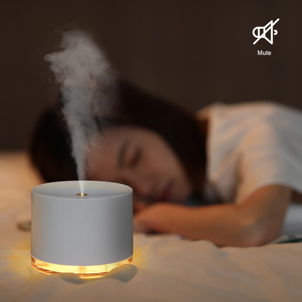 Humidificateur d&#39;air Portable électrique sans fil 2000mAh, Rechargeable par Usb, diffuseur de brume fraîche, lampe de nuit pour la maison