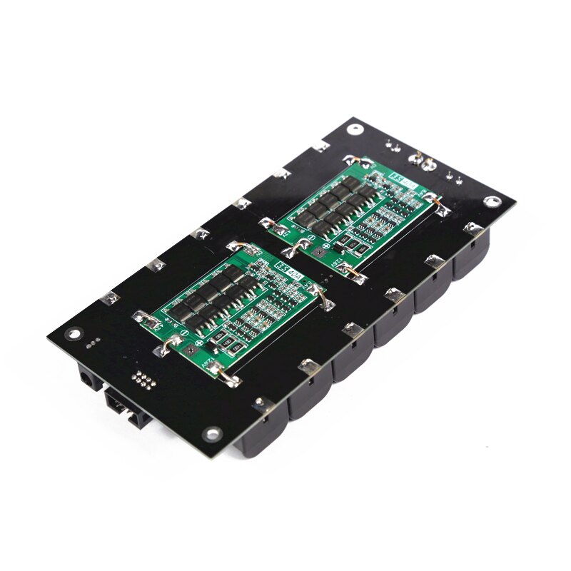 Power Bank case 12V Battery Holder 21700 Storage Box Balance Circuits 40A 80A BMS PCB 3S Power Wall 21700 battery pack DIY Ebike