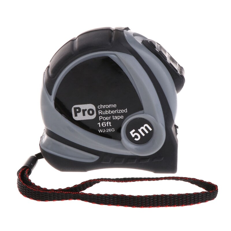 5m/7.5m Retractable Measuring Tape Auto Lock Measure Ruler Rubberized Metric Measuring Tape