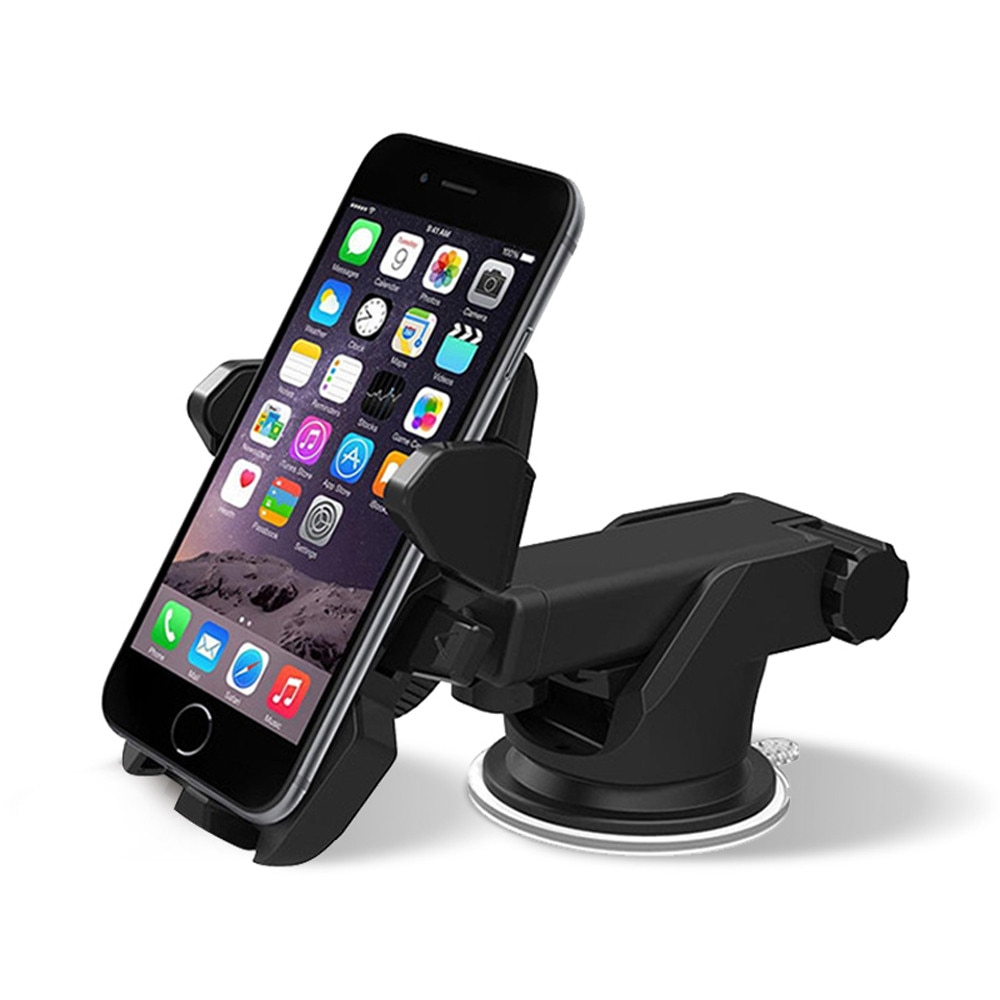 Auto Zwart GPS Stand Auto Air Vent Mount Cradle Holder Stand Voor Mobile Smart Cell Phone Anti-Slip beugel