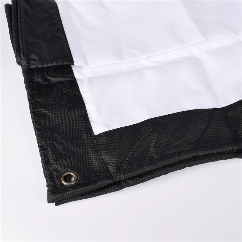 100 120 150 Inch 16:9 Projector Screen 3D HD Home Theater Wall Matt White YG620 Projection Screen Portable Anticrease Canva