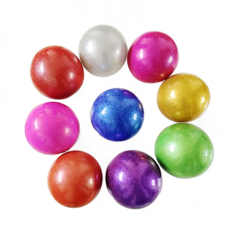 Pelota gimnástica rítmica , 1 unidad, para práctica de baile, ejercicio, entrenamiento, competición, suministros de gimnasio, diámetro 15cm, 18cm