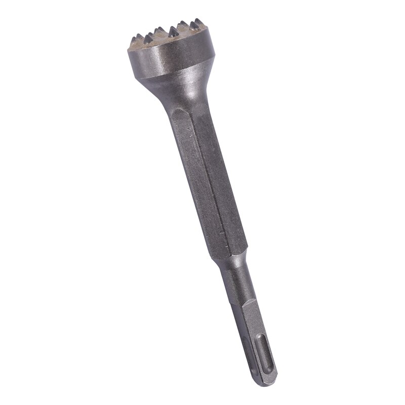 Professionele Lichtmetalen Point Groove Guts Platte Ronde Beitel Elektrische Hamer Boor Stone Slab/Bridge/Muur