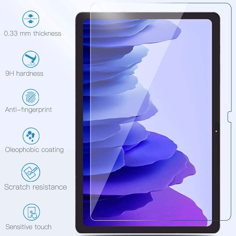 3 packs glass screen protector for samsung galaxy tab A A6 A7 A8 10.4 SM-T500 SM-T50 9.7 10.1 10.5 T280 T290 P200 P580 T580 T510
