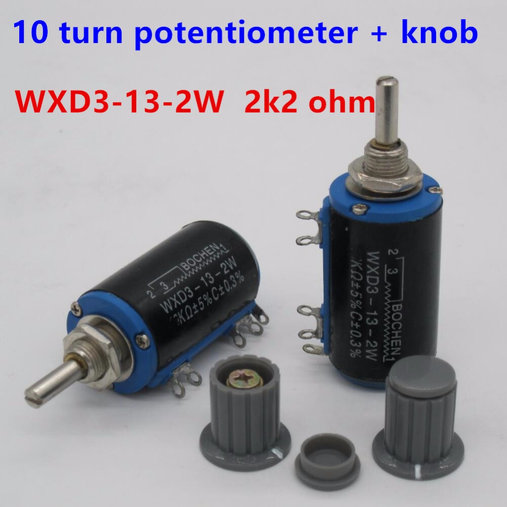 WXD3-12-2W 4,7 K Ohm de herida potenciómetro - Grandado WXD3-12-2W 4,7 K Ohm de herida potenciómetro - Grandado