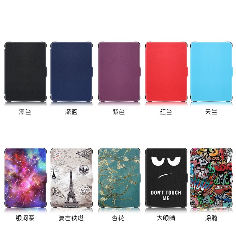 Case Voor Funda Kobo Clara Hd N249 6.0 Ultra Slim Magnetische Smart Stand Pu Leather Cover Voor Kobo Clara hd Clear Hd Case + Pen