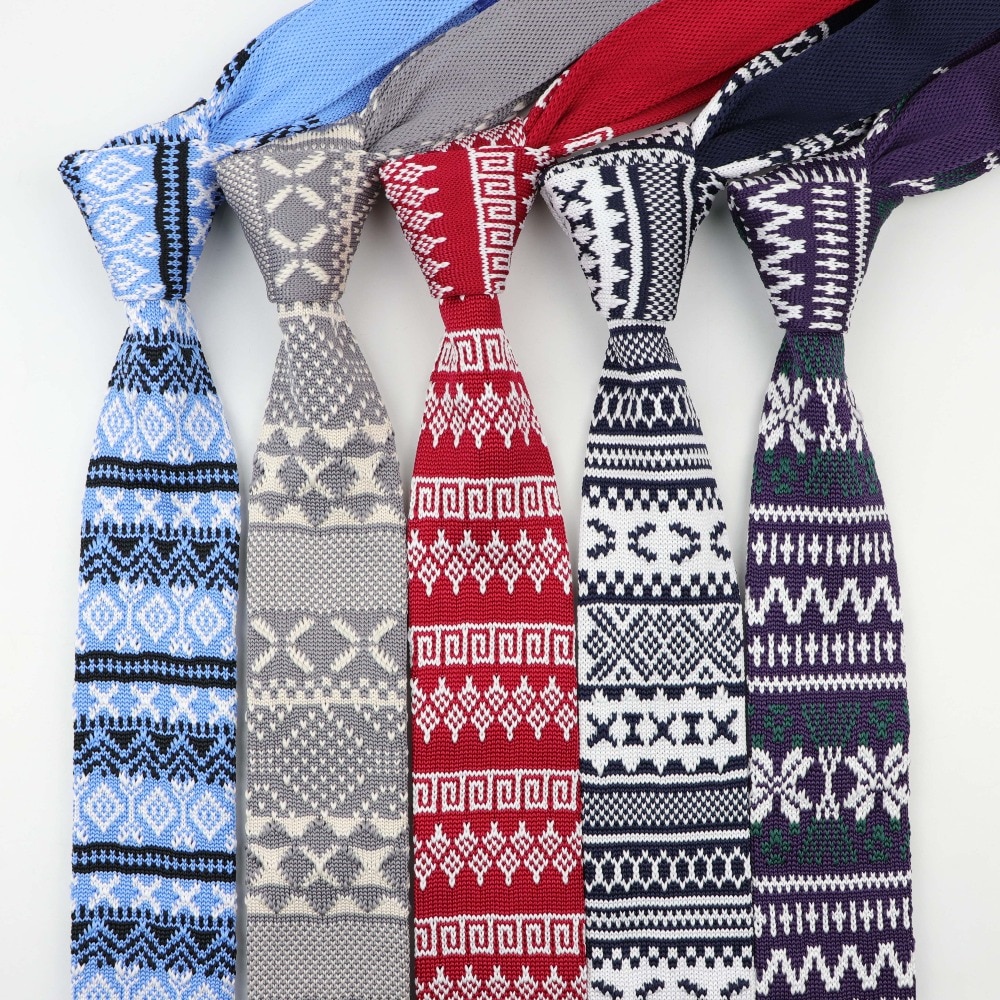 Mannen Kleurrijke Tie Knit Gebreide Ties Stropdas Kleur Smalle Slim Skinny Woven Vlakte Cravate Smalle Stropdassen