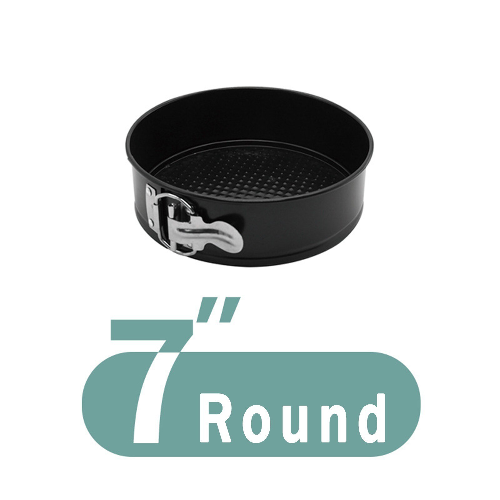 1Pieces 4/7/9/10" Non Stick Cake Mold Baking Pan Tray Spring Form Round Bakeware Set Baking Dishes Springform Pans: 1pc1