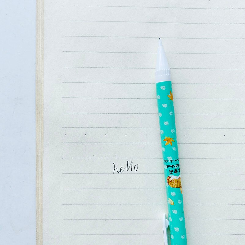 3PCS Cute Animal Series Duck Pig Monkey Dog Automatic Mechanical Pencil School Office Supply Student Stationery 0.5mm