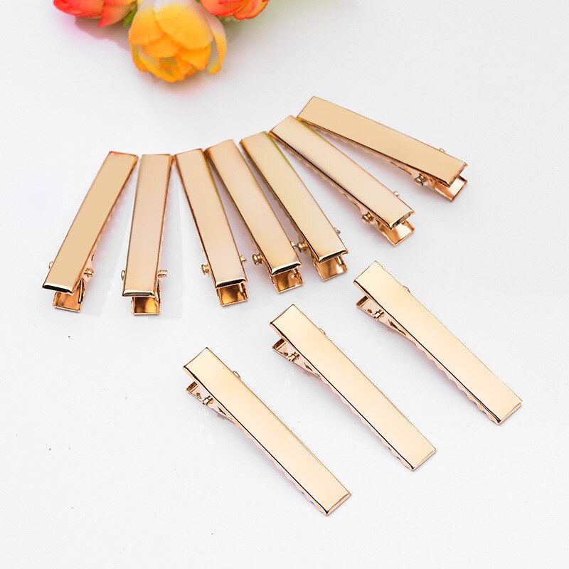 20pcs 3.2/4/4.5/5.5/6.5/7.5cm Gold Color Hair Pins Clips Wedding Hair Jewelry for Women DIY Jewelry Making Findings