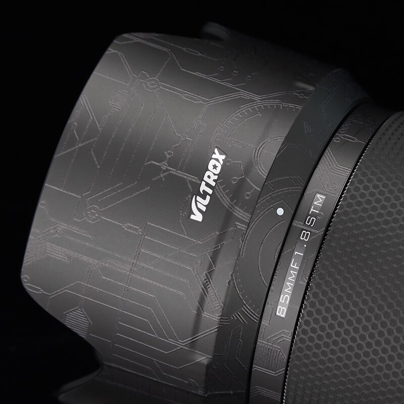 Viltrox AF85F1.8 Z naklejką na obiektyw do Viltrox AF 85mm F1.8 mocowanie obiektywu skórka kalkomania Premium okłady futerały ochronna folia
