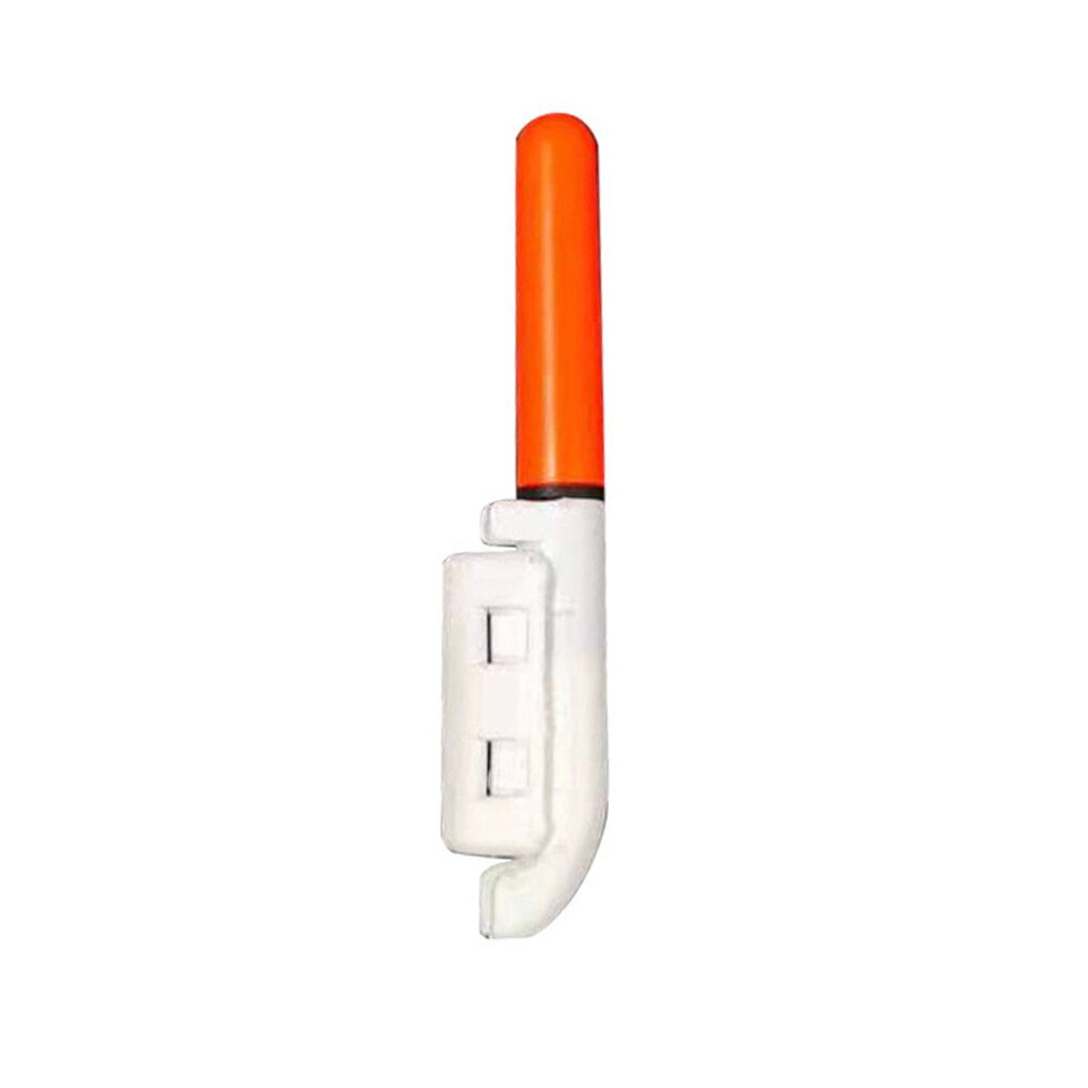 Caña de pescar eléctrica con luz LED, vara luminosa, aparejo flotante impermeable extraíble, aparejo nocturno de plástico sin batería: Type 322 red