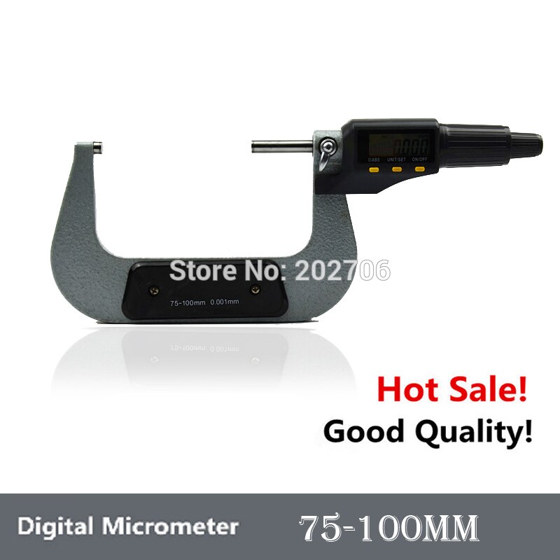 75-100Mm X 0.001Mm Elektronische Digitale Micromet... – Grandado