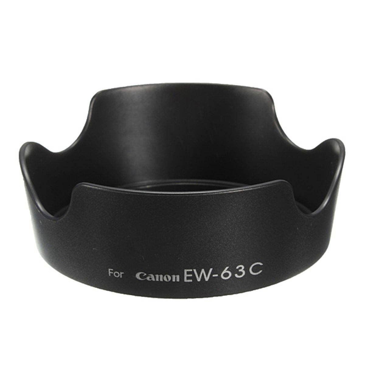 Zonnekap Camera Lens Hood EW-63C EW63C Voor Canon EF-S 18-55Mm F / 3.5-5.6 Is stm