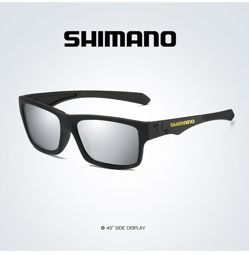 Shimano herrfiske glasögon utomhus bergsklättring anti-ultraviolett klassiska polariserade solglasögon ridning kör solglasögon: Au804