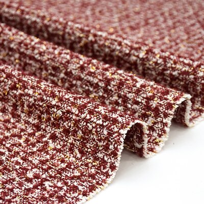 Vintage Autumn Winter Tweed Fabrics Multi Patterns Yarn Dyed Colorful Thread Woolen Fabrics For Sewing Suits Blazer Tissus: 39