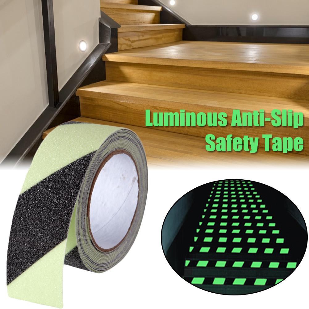 Muursticker Lichtgevende Anti-Slip Veiligheid Tape Trap Stickers Groeiende Veiligheidswaarschuwing Stickers Voor Indoor & Outdoor Gebruik