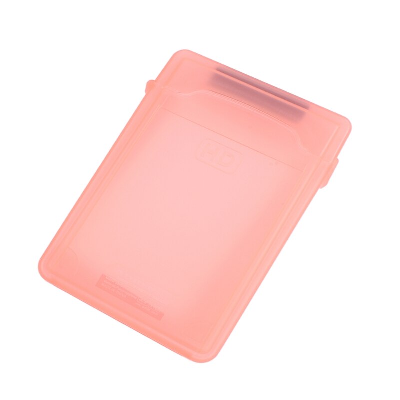 Caja de disco duro portátil IDE Sata de 3,5 pulgadas, carcasa protectora de plástico, colores aleatorios, para disco duro externo, 20 Uds.