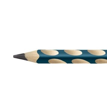 Sacapuntas Stabilo Pen 322 para niños, sacapuntas con túnel de eje grueso, lápiz Triangular, corrección Hb, posición de agarre, 1 unidad