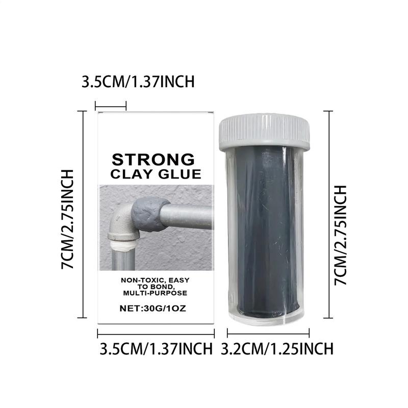 Klempner-Kitt-Dichtstoff, wasserdicht, langlebig, Allzweck-Kitt, wasserabweisendes Dichtmittel für Zuhause, Küche, Badezimmer, draussen