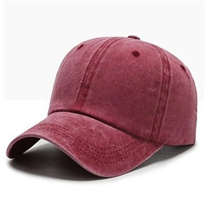 Solid Baseball Caps für Männer Kappe Streetwear Stil Frauen Hut Snapback Beiläufige Kappe Casquette Papa Hut Hip Hop Cap: Wein Rot