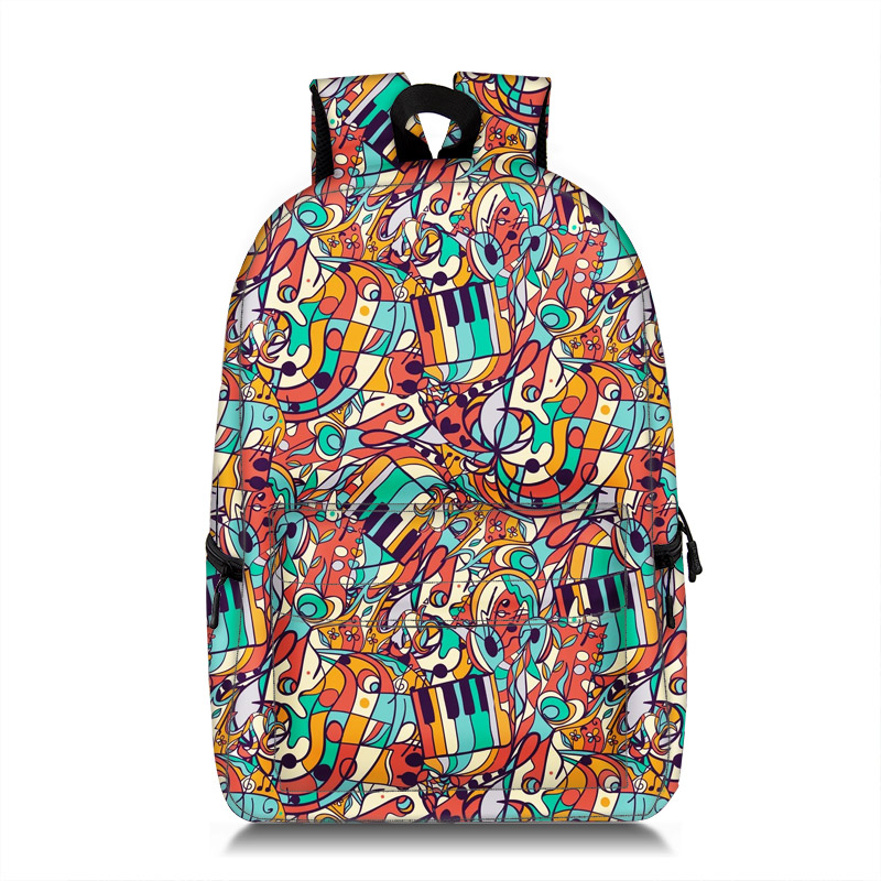 Mignon Afro filles imprimer sac à dos pour adolescentes marron filles étudiant sacs d&#39;école sacs à dos d&#39;ordinateur portable femmes sac à dos femme Bookbag: qyhjazz09cw
