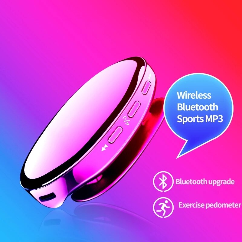 IWO PRO-Mini reproductor de música MP3, Bluetooth 4,2, reproductor deportivo, Radio FM, podómetro, alta fidelidad, sin pérdida, reproductor de música i3 portátil para correr