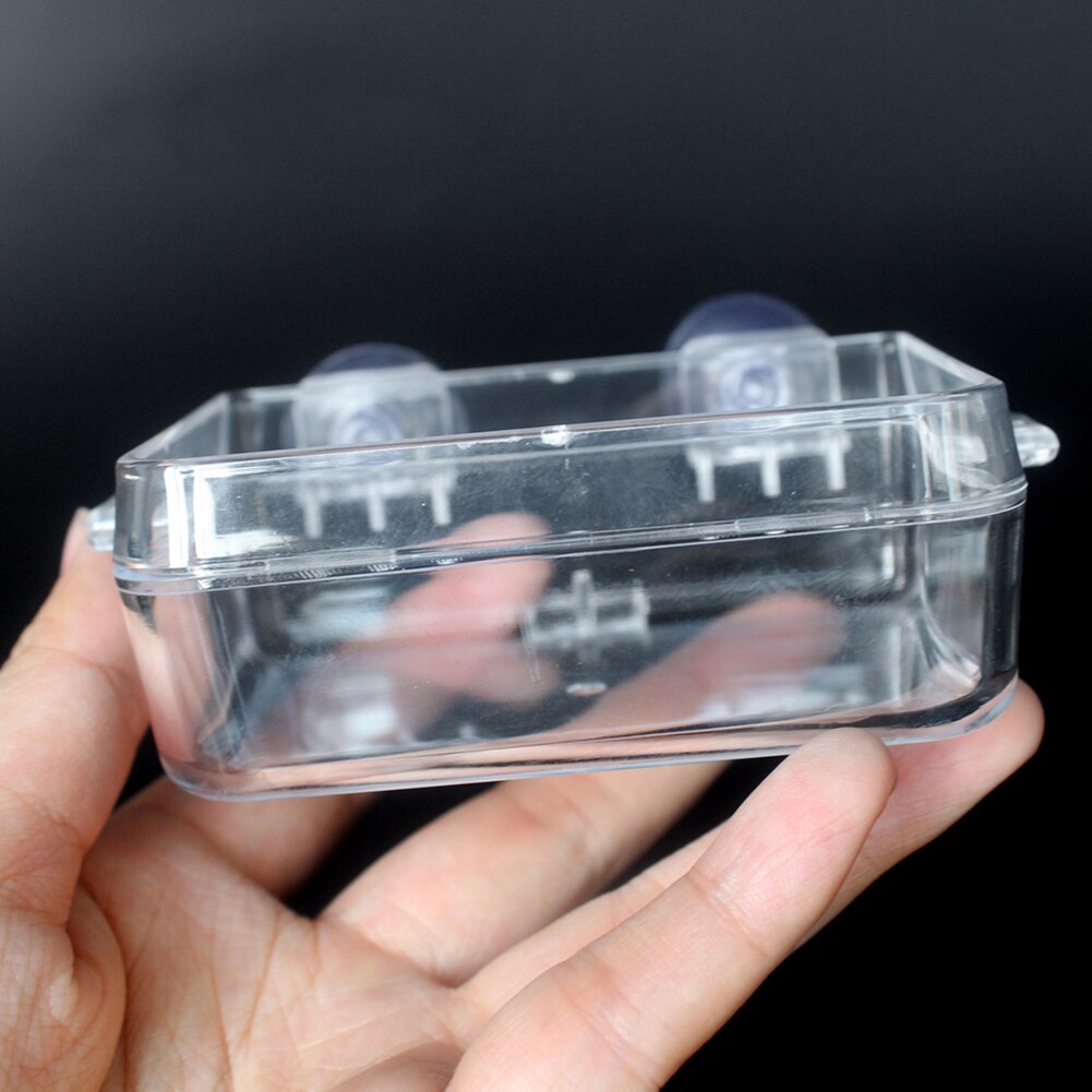 Terrarium For Reptiles Transparent Plastic Box Insect Reptile Transport Breeding Live Food Feeding Box Insects Observation Box