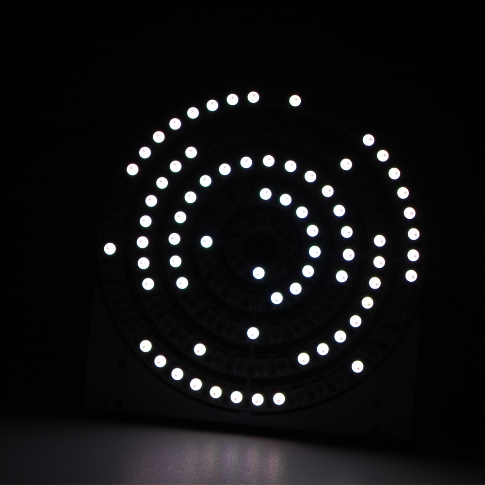 WS2812B DIY RGB LED Ring 8 16 24 35 45 Pixels WS2812 Round LED Modules SK6812 5050 Built-in RGB Addressable DC5V LED Circle Ring