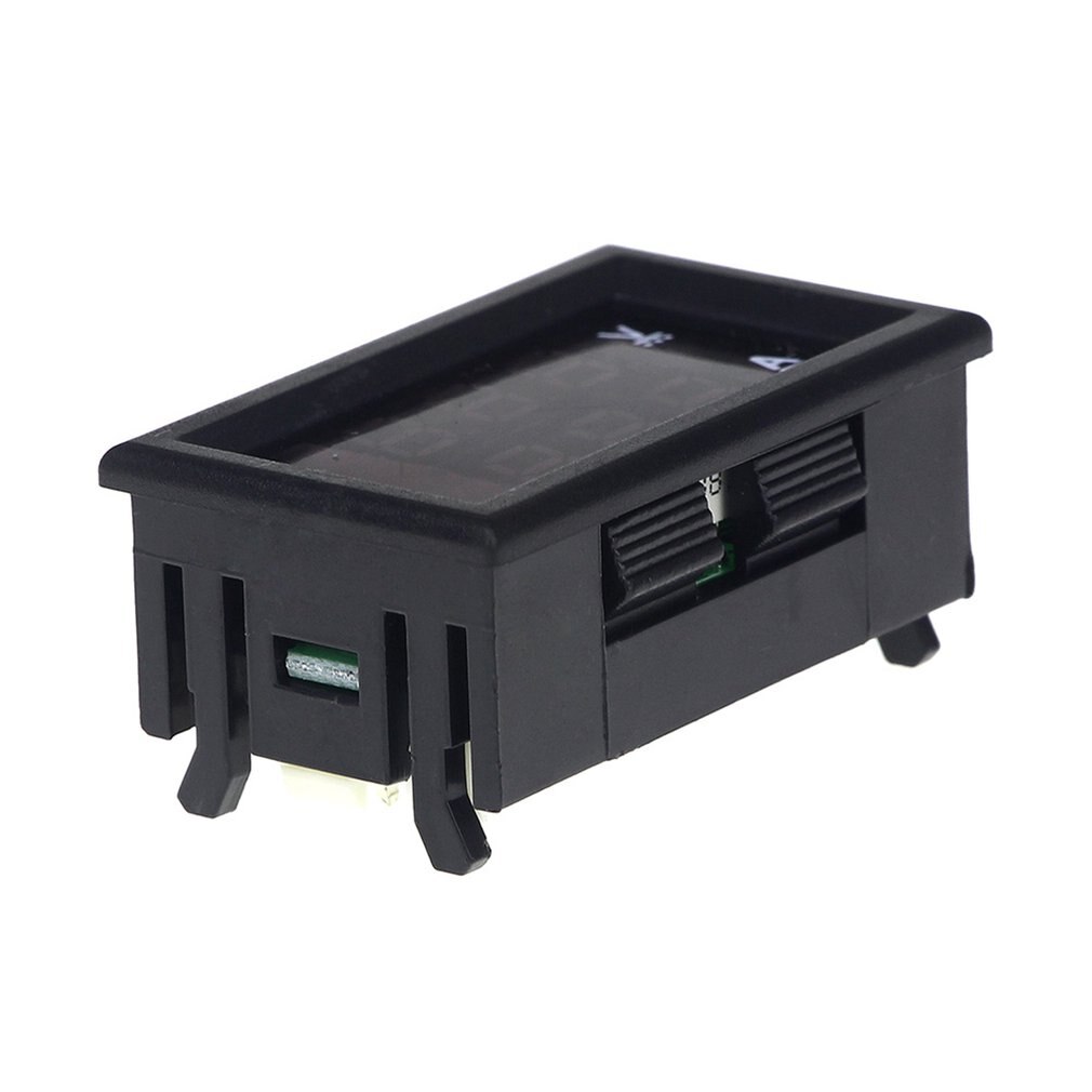 Dc0-100v Red and Blue 10a Led Dc Dual Display Digital Voltage and Current Meter Head with Fine Adjustment