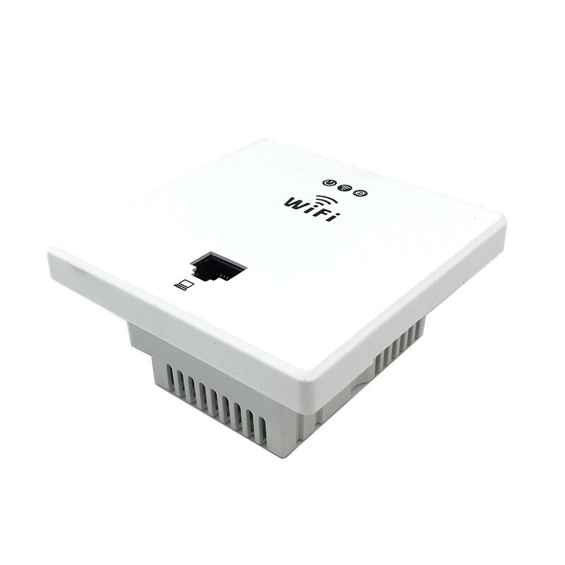 ANDDEAR White Wireless WiFi in Wall AP Hotel Rooms Wi-Fi Cover Mini Wall-mount AP Router Access Point