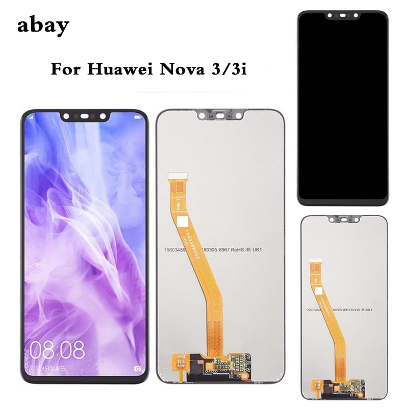LCD Display Screen Replacement for Huawei Nova 3 / 3i / 3e - IPS Touchscreen Digitizer Assembly