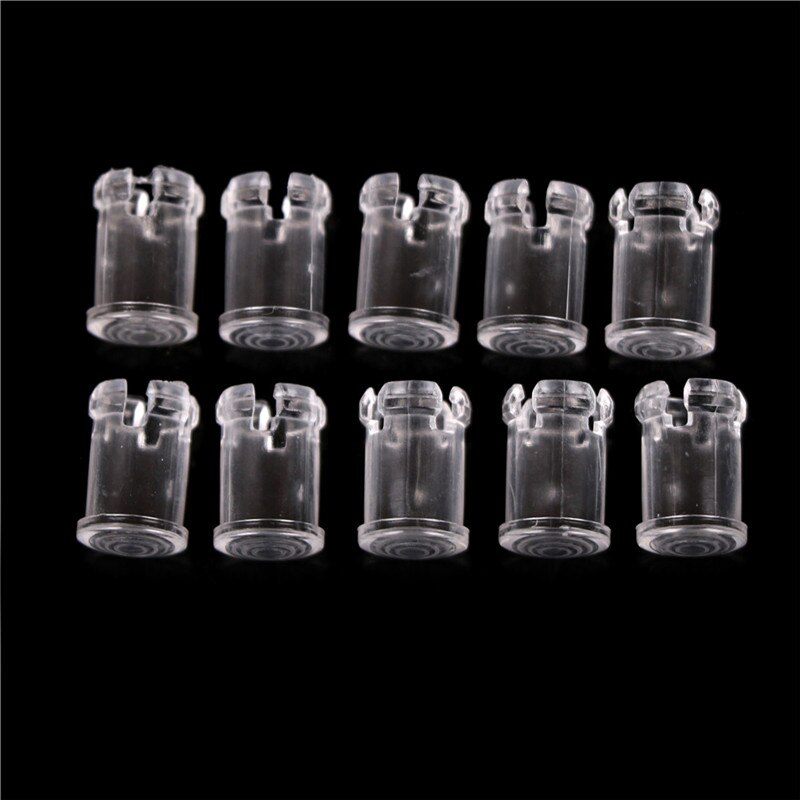 10/20PCS LED Light Emitting Diode Lampshade Protector 3/5mm Clear LED Light Emitting Diode Lampshade Protector: 10pcs 5mm