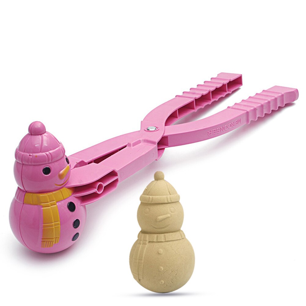 5 stücke Nette Schneemann Schneeball Clip Winter draussen Spielzeug Frostschutz Schneeball Spielzeug Schneemann Modell Schneeball Clip Farbe Zufällig