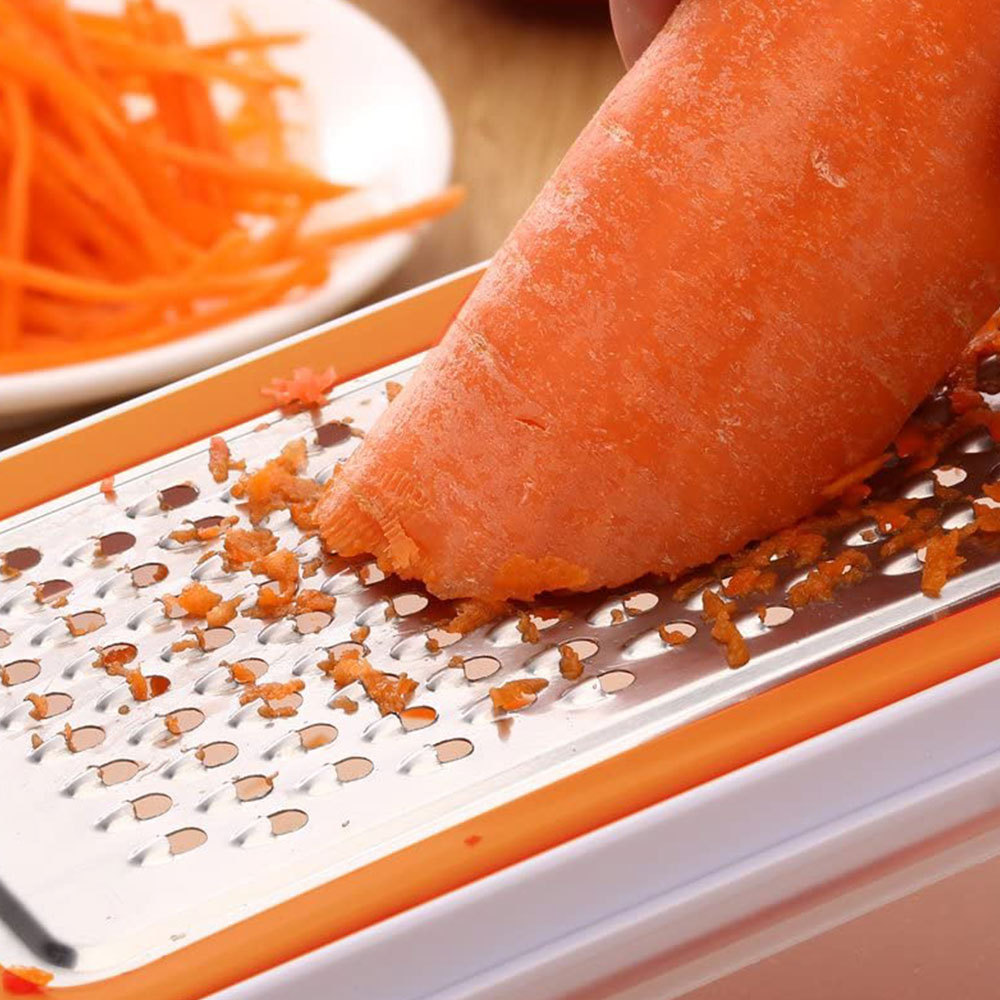 Roestvrij staal multifunctionele fruit-groentesnijder Groentesnijder Aardappelschiller Wortelrasp Gereedschap Keukenbenodigdheden