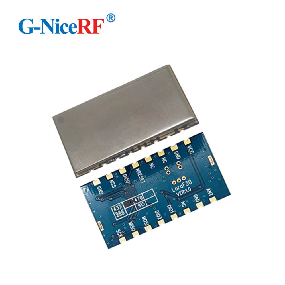 2pcs/lot Lora1278F30 1W 30dBm 6-8km Long Distance and High Sensitivity (-120 dBm) 433MHz Industrial Wireless RF Module