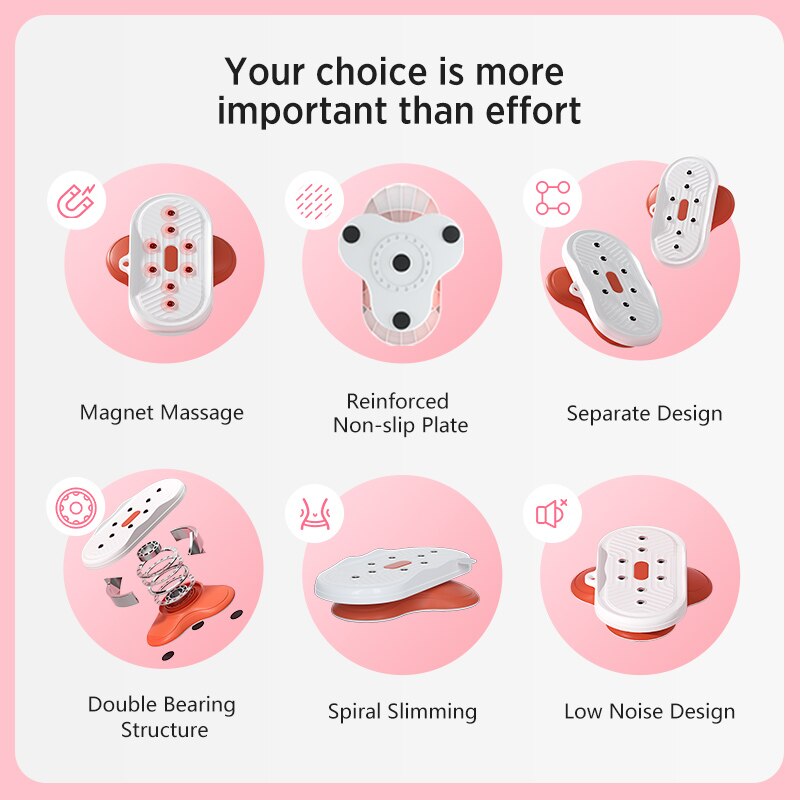 Twist Waist Disc Workout Twister Board for Exercise Waist Exerciser Home Gym Body Building Slimming Legs Fitness Equipment