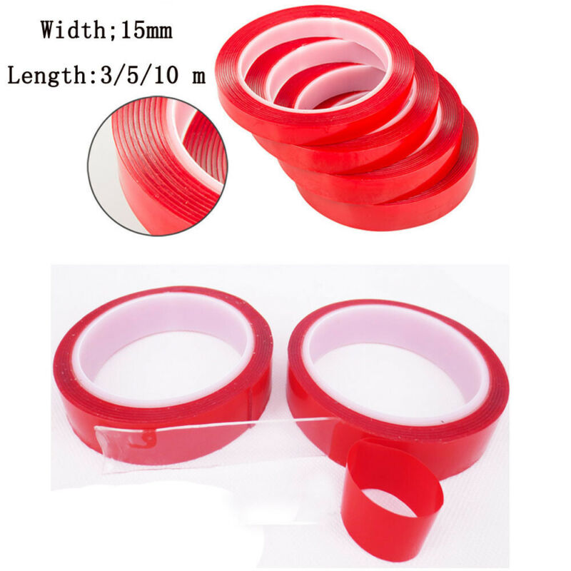 Cinta eléctrica adhesiva de doble cara de 15mm cinta de alta temperatura para teléfono celular, cinta para pantalla LCD, a prueba de moho para Cocina