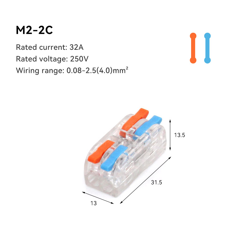 1/5/10 PCS Mini Snelle Bedrading Kabel Connectors Universele Compact Splitter Elektrische Geleiders Push-in Thuis klemmenblok: Donkergrijs / 5-9 Stks
