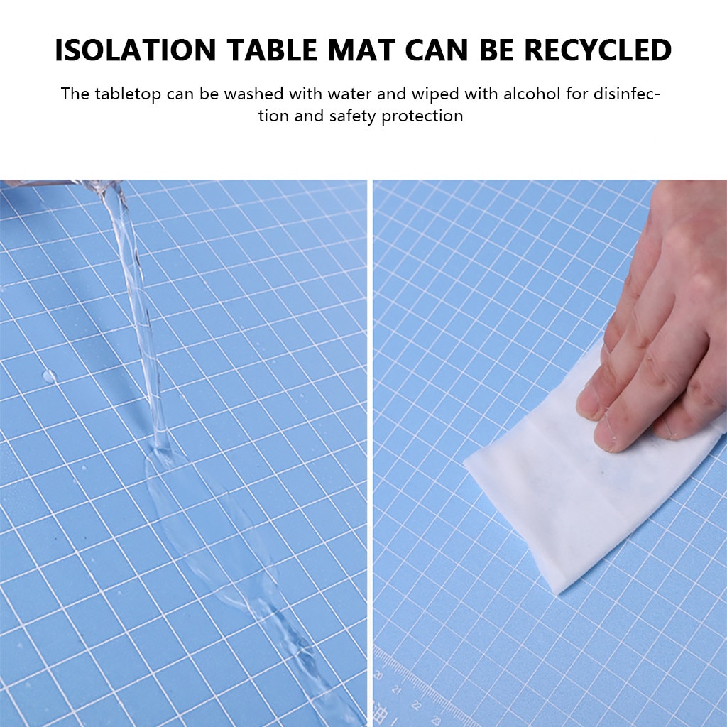 Sneeze Guard Portable Counter Shield for Office Safety, Employees, Workers, Cus Splash protection safety counter top