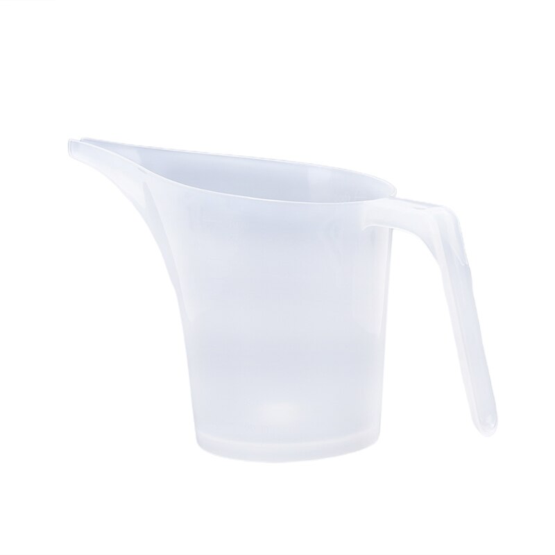 1000ML Plastic Measuring Cup Baking Needle Measuring Cup High Temperature Resistant With Scale Needle Pot Funnel Cup: Default Title