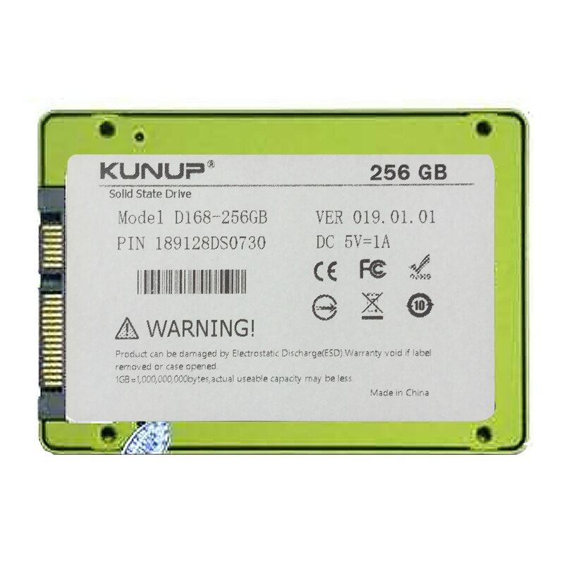 GREEN SSD Sata3 32GB 64GB 60GB 128GB 240GB 120GB 256GB 480GB 512GB 1TB 2.5 Internal Solid State Disks Hard Drive