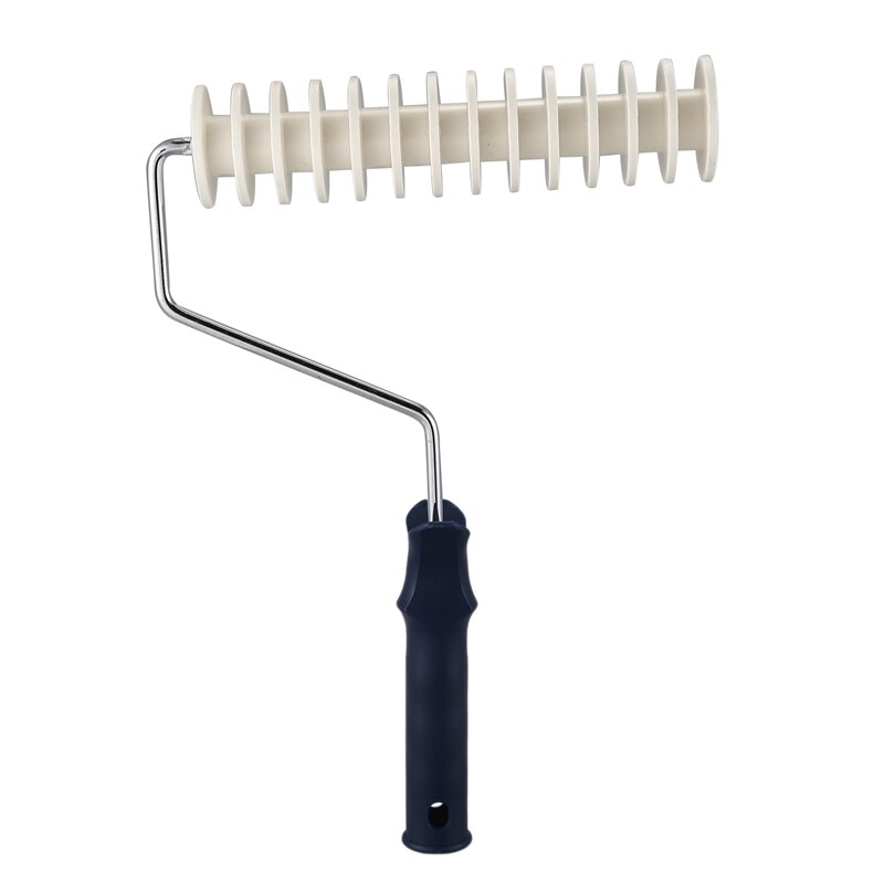 Patterned Paint Roller 9 Inch Sandstone Transverse Vertical Diatom Mud Decorative Brush DIY Tools