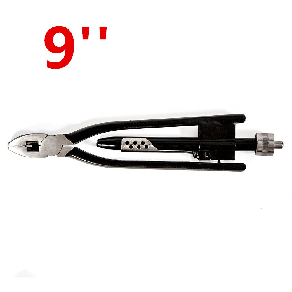 Alicates de alambre de seguridad de 6 ''/9'', pinzas de alambre de Twister de seguridad de alta resistencia y resorte de retorno, Ideal para alambre trenzado rápidamente: 9 inch